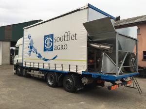 Mobile cleaning machine - NEW in SOUFFLET AGRO POLSKA